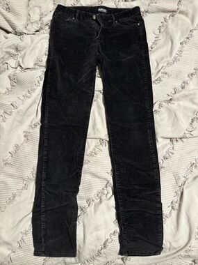 Buffalo David Bitton Black Corduroy Skinny Jeans
